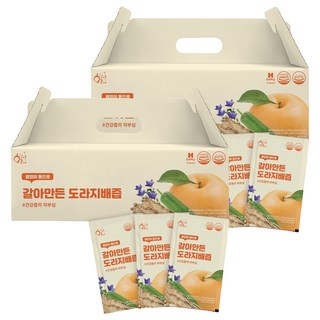 Hwanggeumine 桔梗梨汁隨身飲, 100ml, 60包
