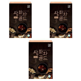 초록원 쌍화차 골드, 600g, 40개입, 3개