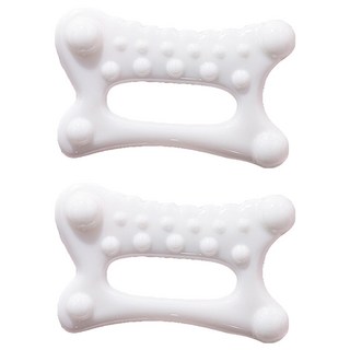 Glory Commerce 臉部身體刮痧按摩工具, 白色, 2個