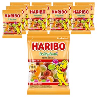 HARIBO 水果風味夾心Q軟糖, 100g, 10包