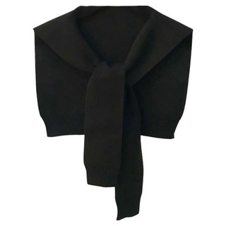 gelluna 疊穿式針織肩部披肩假開襟衫 Q-02