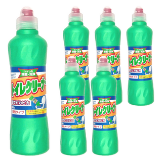 MITSUEI 馬桶清潔劑 強力清潔 除臭 快速清潔 保持衛生 讓您的浴室煥然一新, 500ml, 6瓶