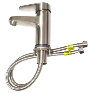 304不鏽鋼單孔面盆龍頭, 1個