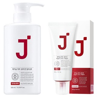 제이숲 피토 콜라겐 탈모샴푸 500ml + 피토 콜라겐 씨솔트 두피 스케일러 250g, 1개