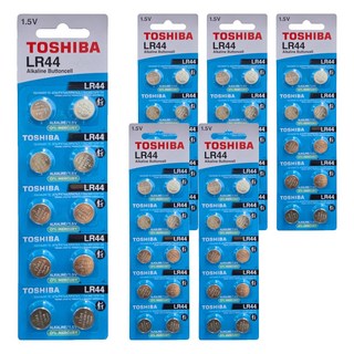 TOSHIBA 東芝 鹼性乾電池 LR44, 6個, 10入
