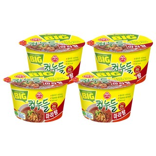 OTTOGI 不倒翁 大杯麵 麻辣燙風味 71.3g, 4入
