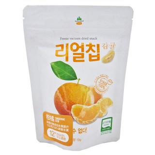 Ssalgwaja 米餅村 無添加寶寶水果脆片, 100%水果製成, 10g, 1包