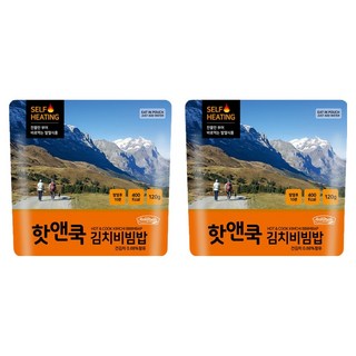 이지밥 핫앤쿡 김치비빔밥, 120g, 2개