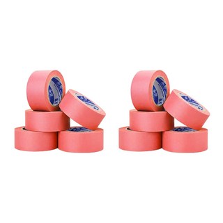 O-ON 遮蔽膠帶 粉紅色 30mm, 10個