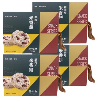 萬味軒 脆肉片米香餅 與米餅的碰撞, 96g, 4盒