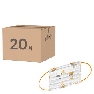 ABIS 小童平面醫用口罩 12.5 x 8cm, 廠長大人監修中 挖土機, 10片, 2盒