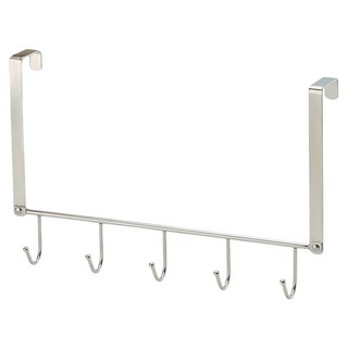 皇家 門後五連掛勾架, 銀色, 1個