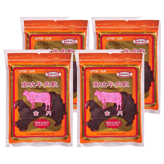 高坑 辣味牛肉乾, 160g, 4包