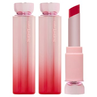 ETUDE 持久閃耀晶透唇膏, 2支, 3.2g, #03 誘人奪目