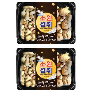 견과공장 소원성취 가족사랑 부럼 견과세트 350g, 2세트