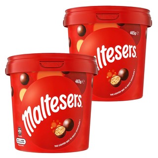 Maltesers 牛奶巧克力桶, 2個, 465克