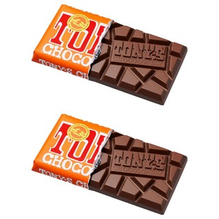 토니스초코론리 카라멜 씨쏠트 밀크초콜릿, 2개, 180g