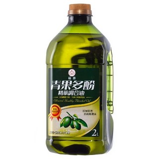 福壽實業 青果多酚精華調合油 2L 耐高溫少油煙, 1瓶