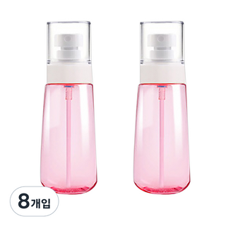DM 뷰티 미스트 공병 100ml, 라이트 핑크, 8개