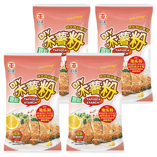 日正食品 寶島木薯粉 酥炸肉品專用, 400g, 4包