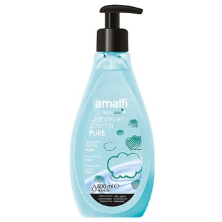 Amalfi 純淨泡泡柔嫩防護液體皂 使用後清爽不黏膩 草本配方 100%歐洲製造, 500ml, 1瓶