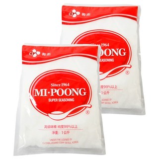 CJ 味素, 1kg, 2包