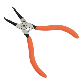 BLACK HAND 黑手牌 穴彎彈簧鉗 電子用 HB125N, 1支