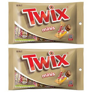 Twix 特趣 迷你絲, 260g, 2個
