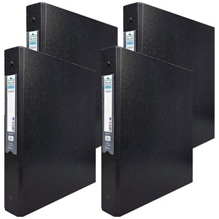 Hope Office Point A4 Rikeul 60頁資料夾, 黑色, 4個