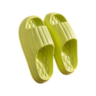 헨센 무소음 EVA 말랑 거실 슬리퍼, 그린, 1개