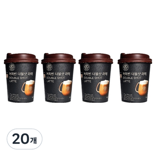 The Coffee Bean 雙份濃縮拿鐵隨身杯, 17g, 1入, 20個