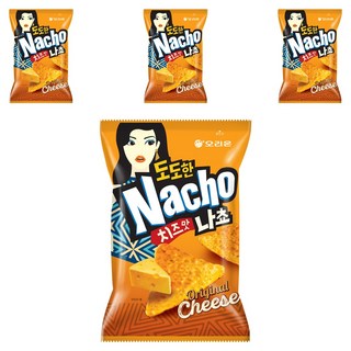 ORION 好麗友 玉米脆片 起司口味, 4包, 155g