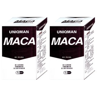 UNIQMAN 優仕曼 瑪卡膠囊, 60顆, 2罐
