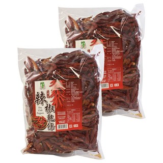 松井 辣椒乾條 雞心朝天椒, 600g, 2包