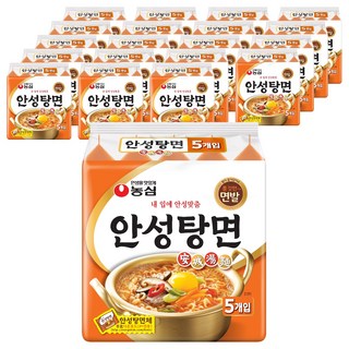 농심 안성탕면 125g, 100개
