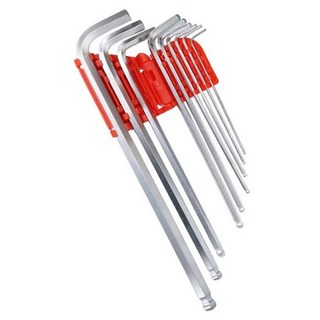 BLACK HAND 環裝六角板手組，10件，1.5~10mm, 1組