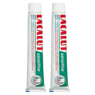 LACALUT 樂固特 抗敏牙膏 舒緩敏感牙齒, 75ml, 2條