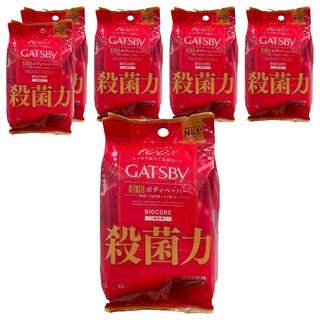 MANDOM 杰士派 殺菌止汗香體巾 無香味30片 體香濕巾/去除汗味/抑菌/便攜, 292g, 6包