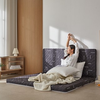 sky shop 韓國製造 Sensible 優質三折式床墊, 5cm, 炭灰色