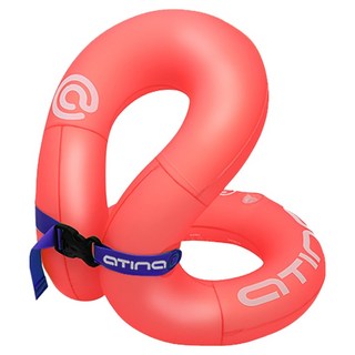 atina 頸掛式浮力背心 游泳輔助用品, 霓虹橘