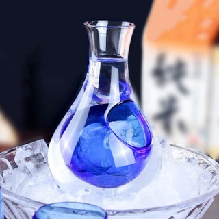 MAZUOKA 玻璃燒酒壺 360ml, 透明