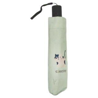 Wild Peak 野峰 極輕量自動傘, 防回彈設計, 全遮光抗UV黑膠布, 躲貓貓