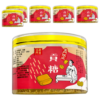 金門戰果 貢糖 250g 花生片 麥芽糖 白芝麻, 6盒