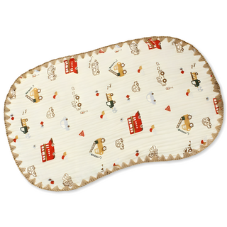 OhBabyLying 紗布雲片嬰兒枕, 都市車車, 1個