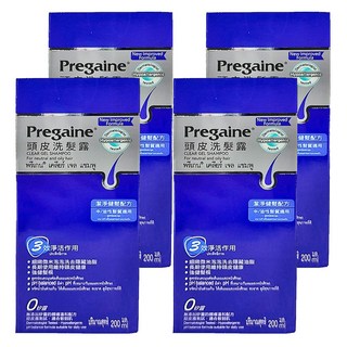 落建 頭皮洗髮露 潔淨健髮配方 200ml, 4瓶