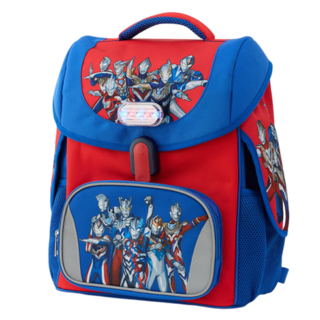 KiKimmy 小學者護童安全燈超輕量護脊書包 Pro2, 31 x 19 x 46cm, ULTRAMAN 超人力霸王