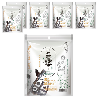 大溪廖心蘭豆干 老道滷豆干 香滷, 152g, 6袋