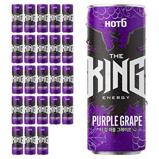 핫식스 더킹 퍼플 그레이프, 355ml, 24개