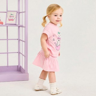milkmilelolo 幼童 Esther Bunny Love Cherry Pop 上下裝套組