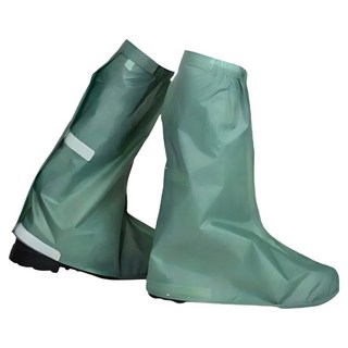 FAIRRAIN 飛銳 三度空間 速穿型高筒防雨鞋套 F-166A 羅勒綠